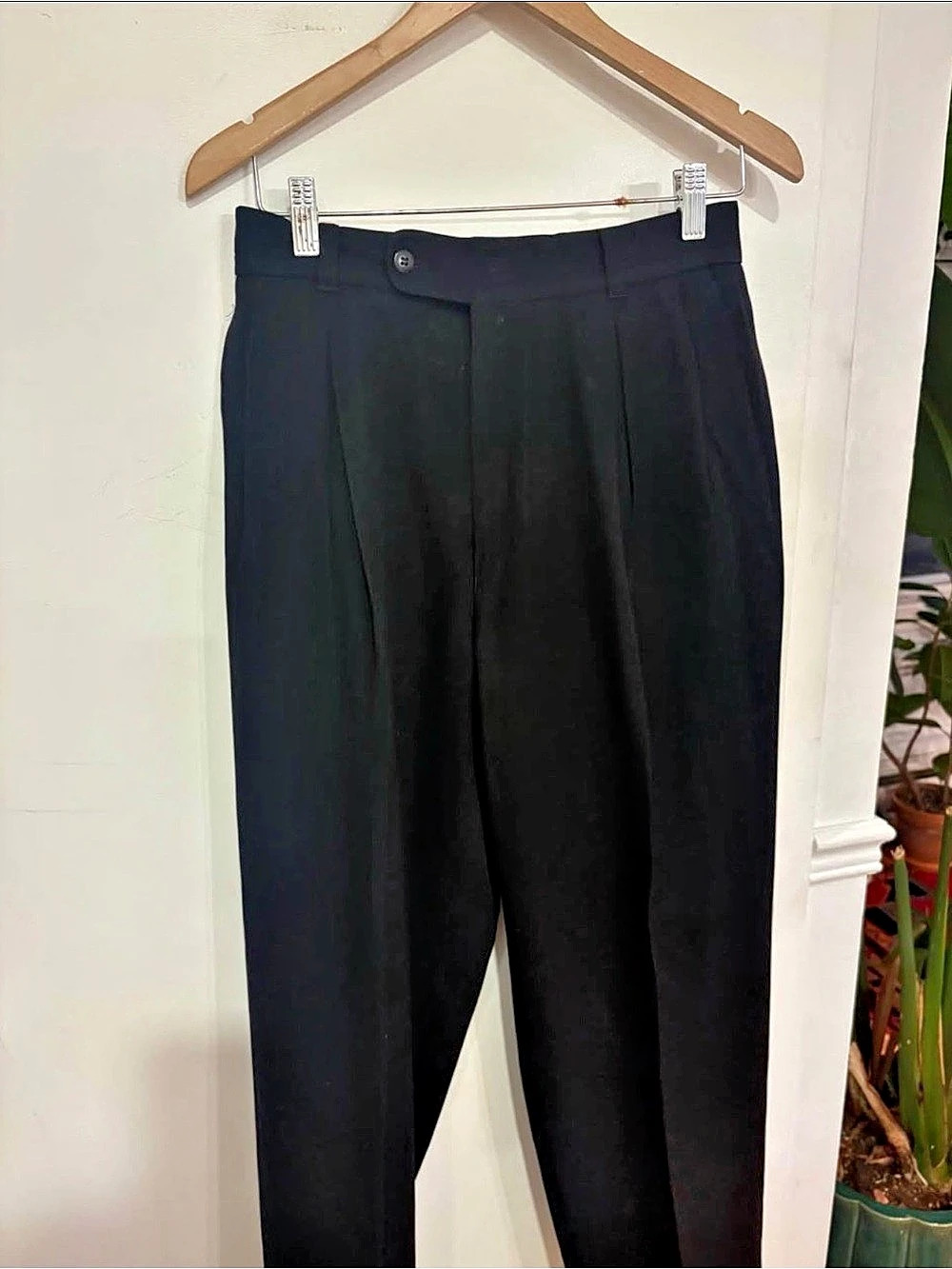 BOSS dress trousers Men's Black Dress Pants Waist 32